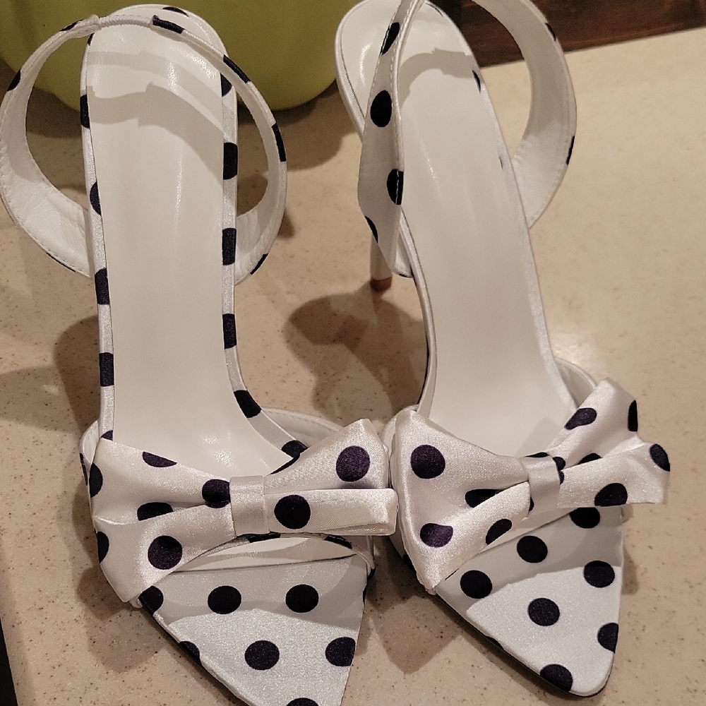 Brand New Polka Dot Shoes
